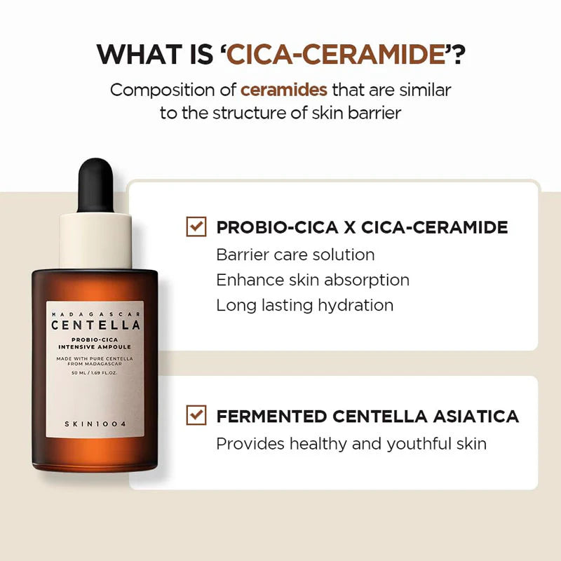 CENTELLA SKIN-1004 ORIGINAL MADAGASCAR – AMPOULE PROBIO-CICA   50ml