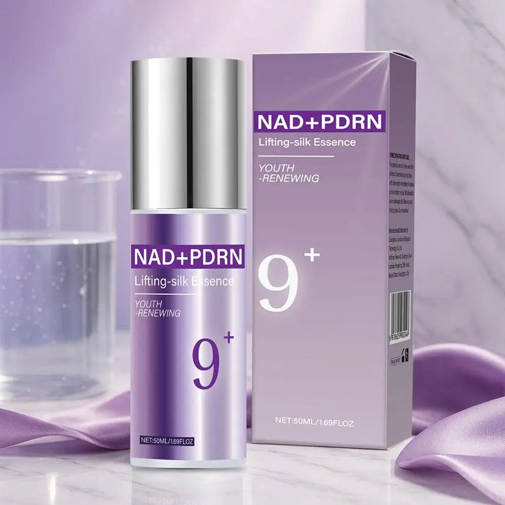 9+ NAD+ PDRN Lifting Firming Essence Moisturizing Nourishing Facial Serum Smoothing Face Essence Original Korean Skincare