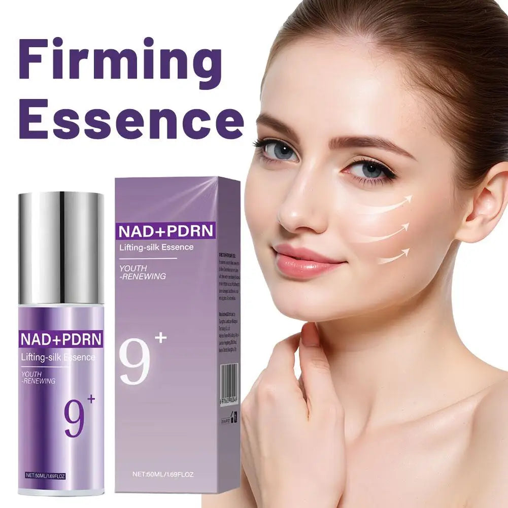 9+ NAD+ PDRN Lifting Firming Essence Moisturizing Nourishing Facial Serum Smoothing Face Essence Original Korean Skincare