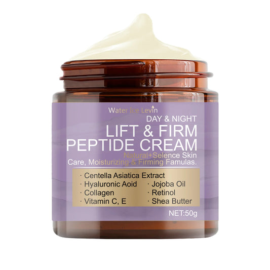Crème Jour & Nuit Liftante et Raffermissante aux Peptides, Collagène & Rétinol
