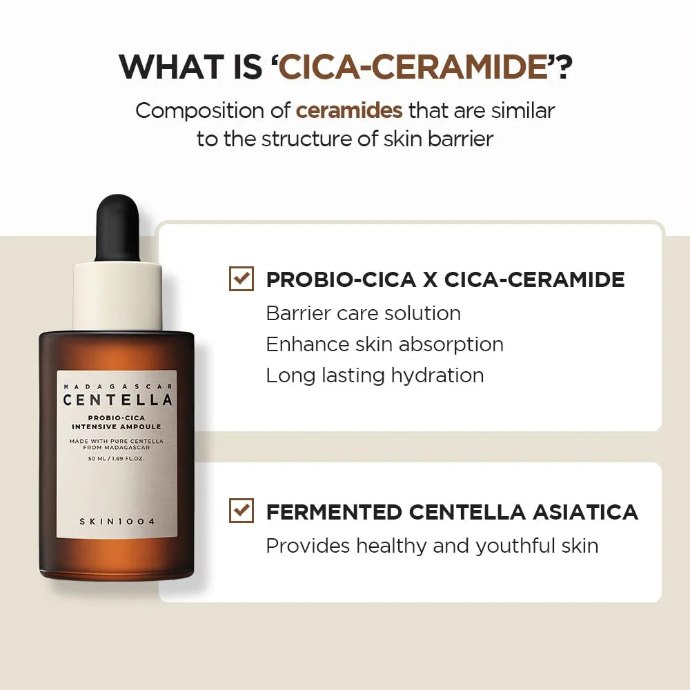 CENTELLA SKIN-1004 ORIGINAL MADAGASCAR – AMPOULE PROBIO-CICA