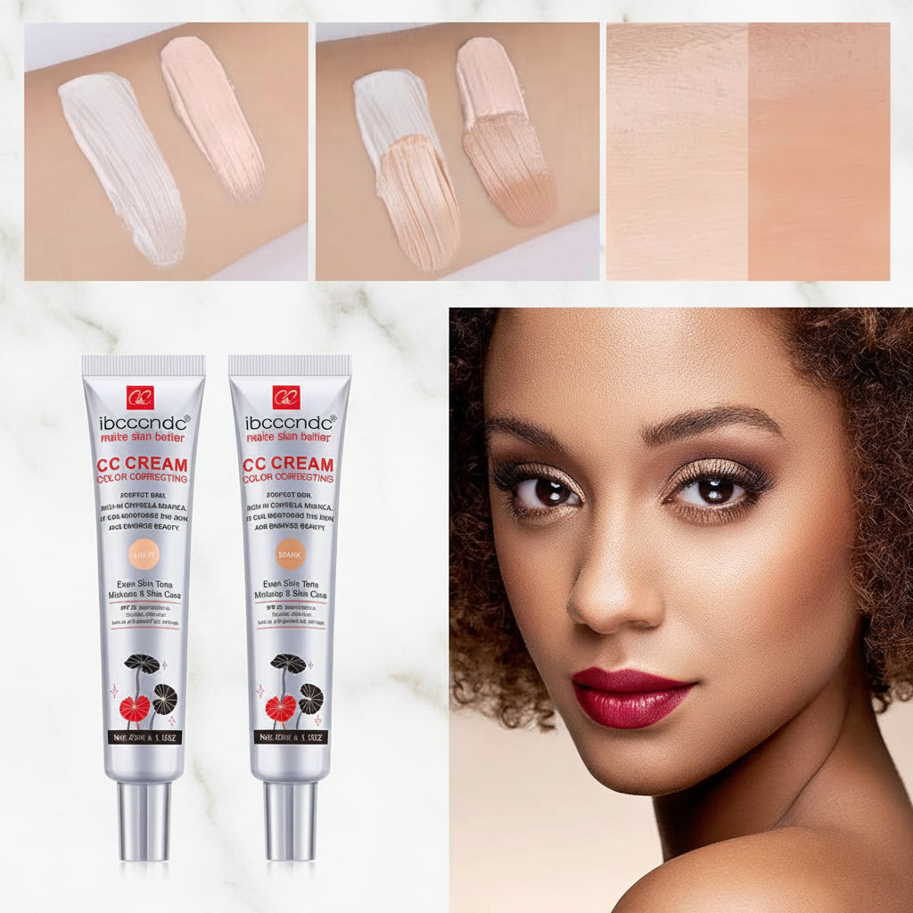Moisturizing Correcting CC Cream Waterproof Anti-Sweat Makeup before Concealer Lasting Women Makeup Protect Skin Erborian Make