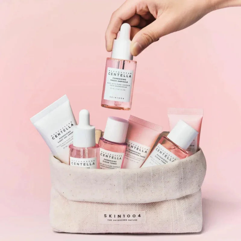    Kit de voyage  PINK SKIN1004 Original  au sel rose de L'himalaya 