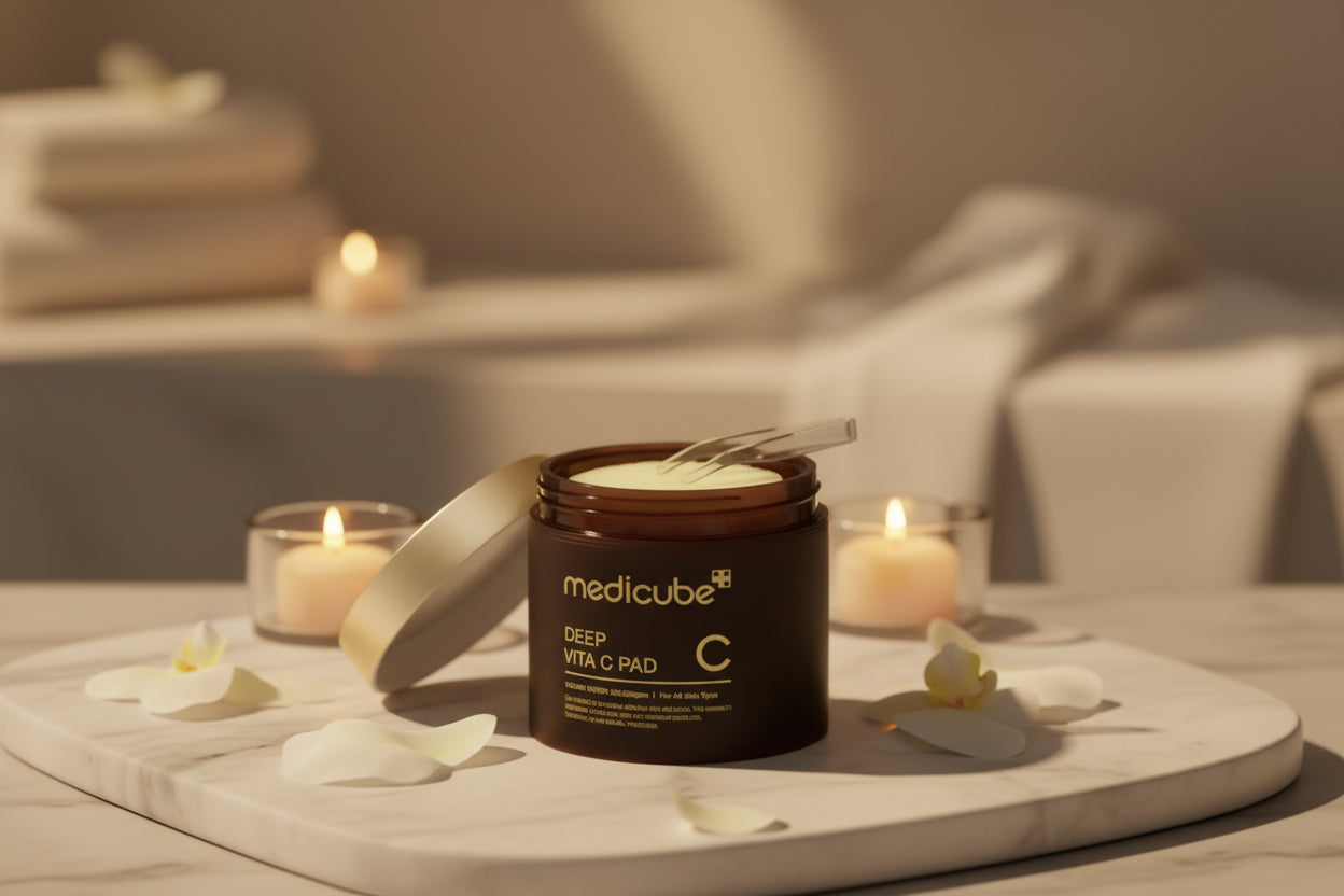 Medicube Deep Vita C | Infusion Éclat Absolu La précision dermatologique, l'éclat en héritage.